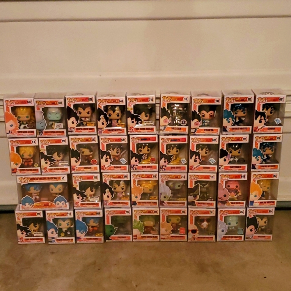 Dragonball Z Funko Pops for Sale - Anime various Funko Pop Animation